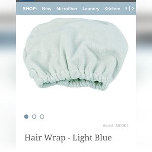 Norwex Hair Wrap (Light Blue)